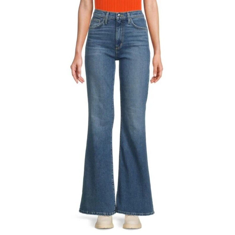 NEW Joe's Jeans Womens Size 31 High Rise Flare Medium Wash Denim